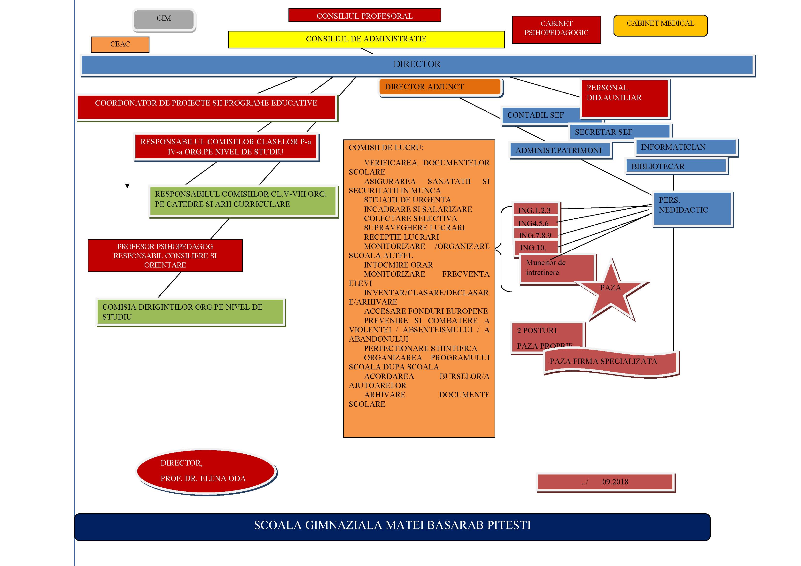 Organigrama 2018 2019